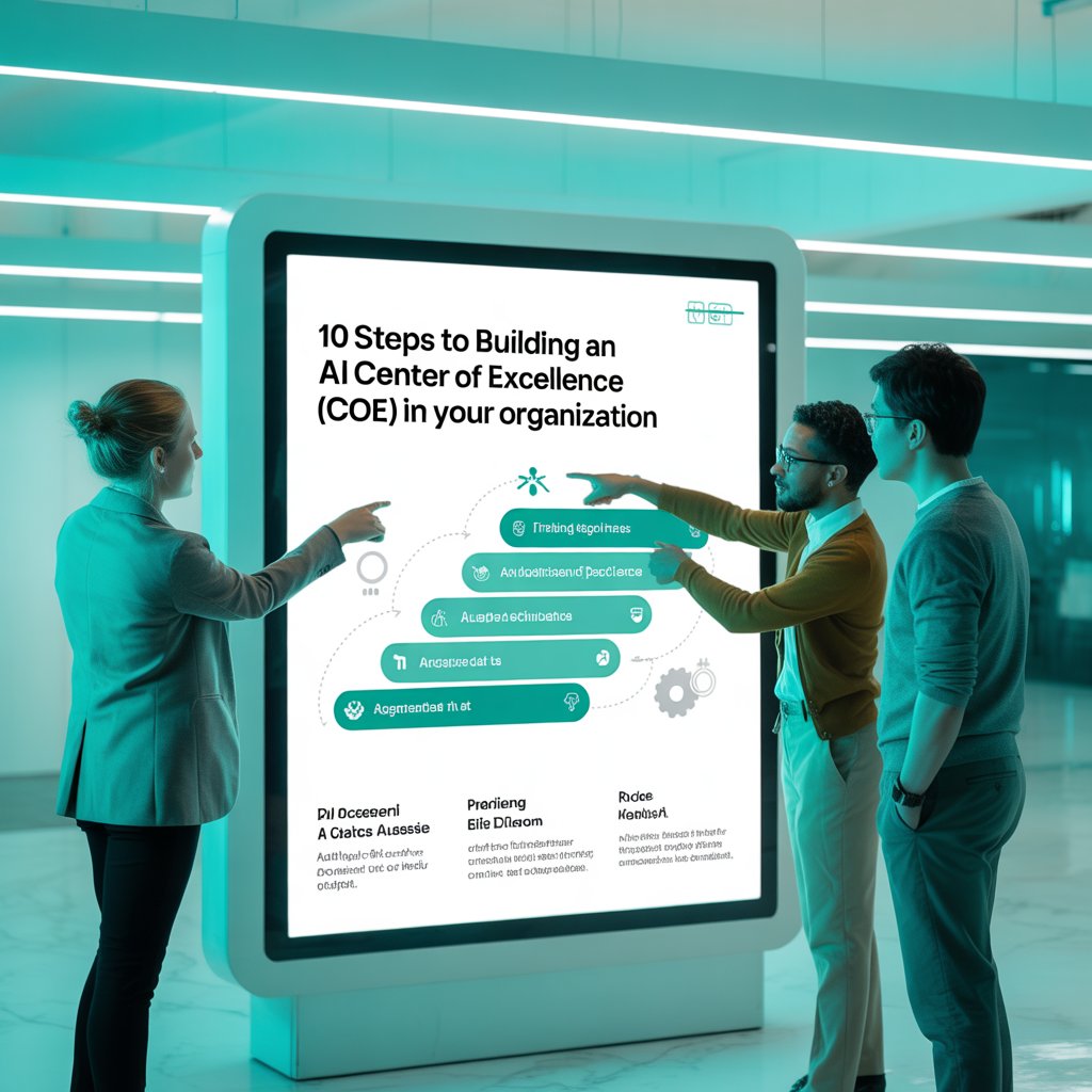10 Steps to Building an AI Center of Excellence (CoE) in Your Organization