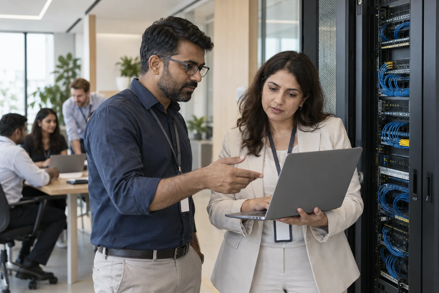 Illustrative Platform Modernization with AI Agents team working through delivery decisions.