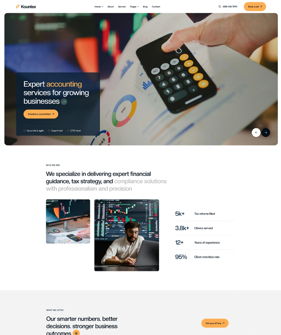 kountex-landing-home-one-screenshot