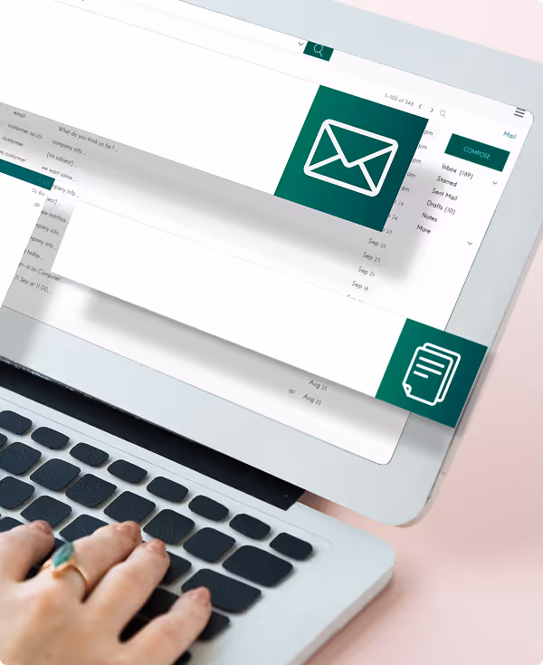 Enviando mensagens e verificando e-mail