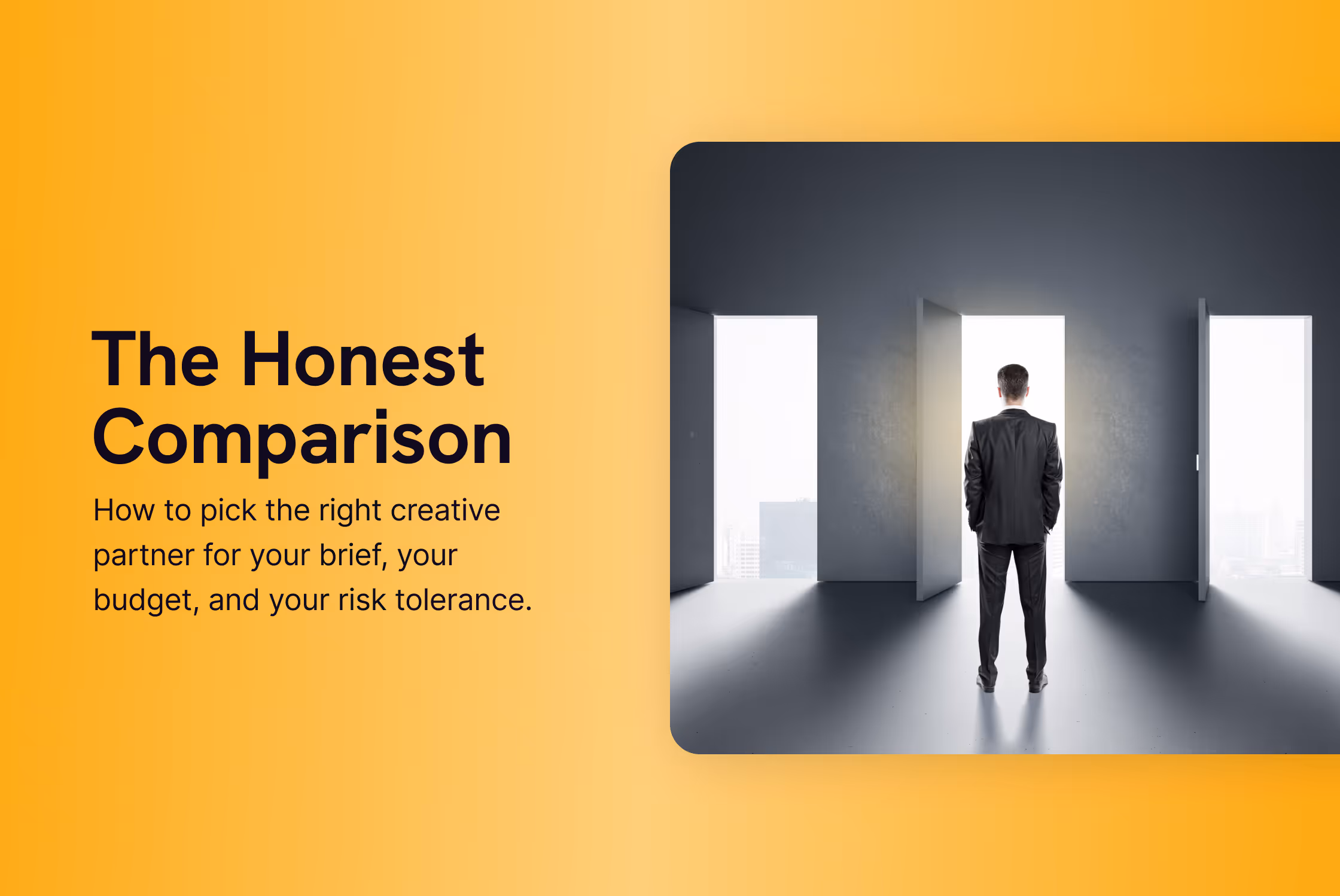 When to Hire a Studio, a Freelancer, or a Large Agency