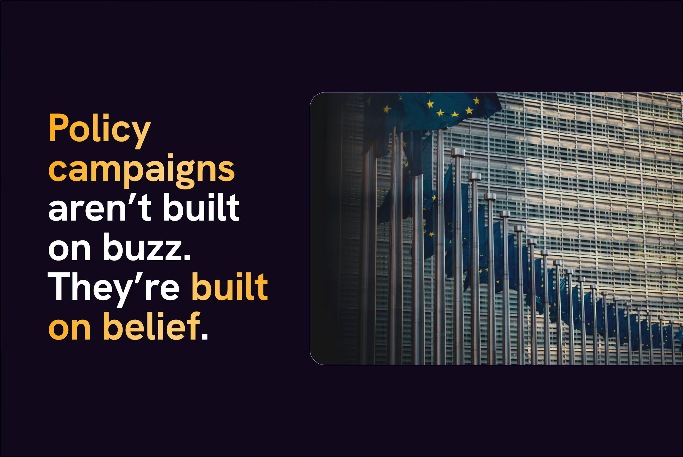 What Brands Can Learn from Brussels Policy Communications