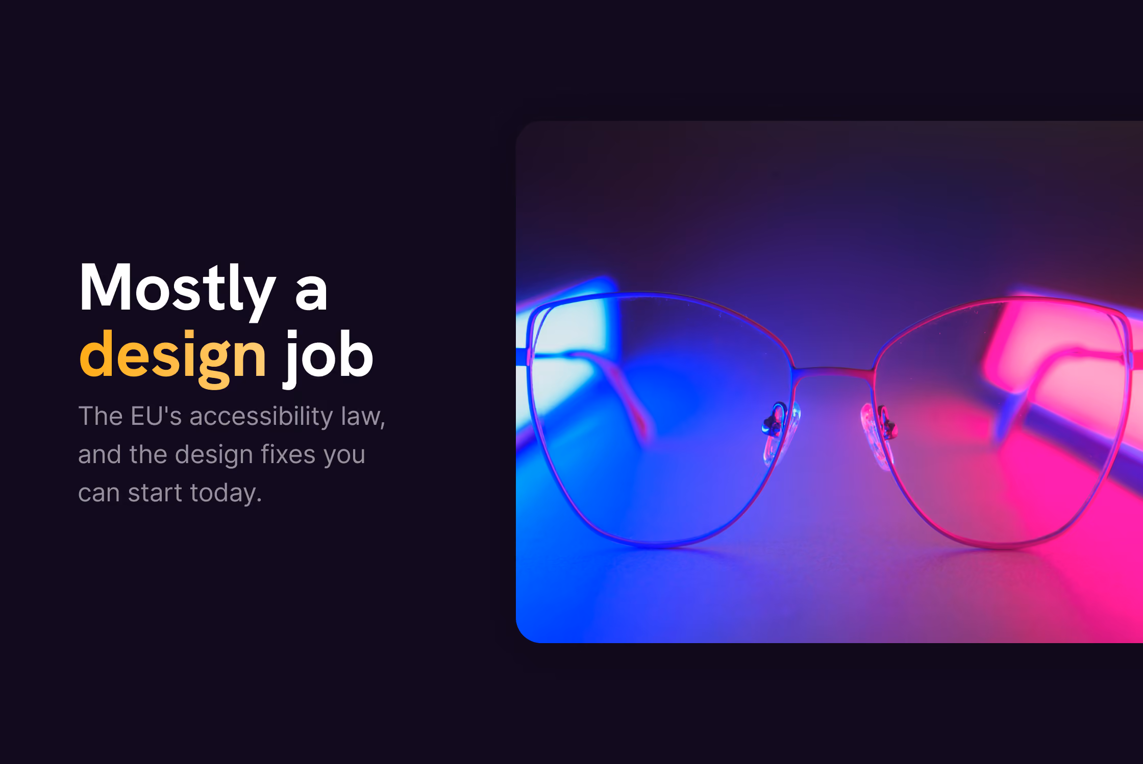 What the European Accessibility Act Means for Your Website, Reports and Decks