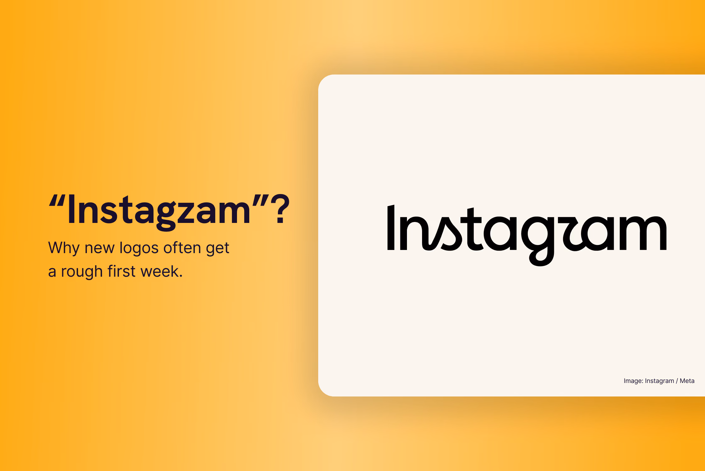 Instagram, Kia, Jaguar: How Do You Tell a Bad Rebrand From an Unfamiliar One?