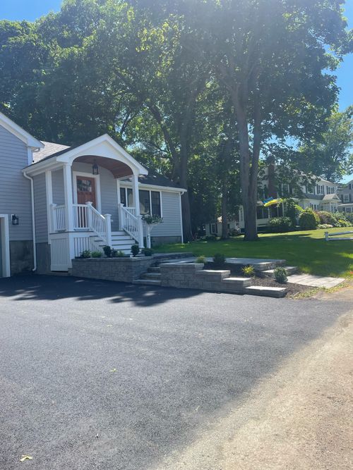 High-quality asphalt paving