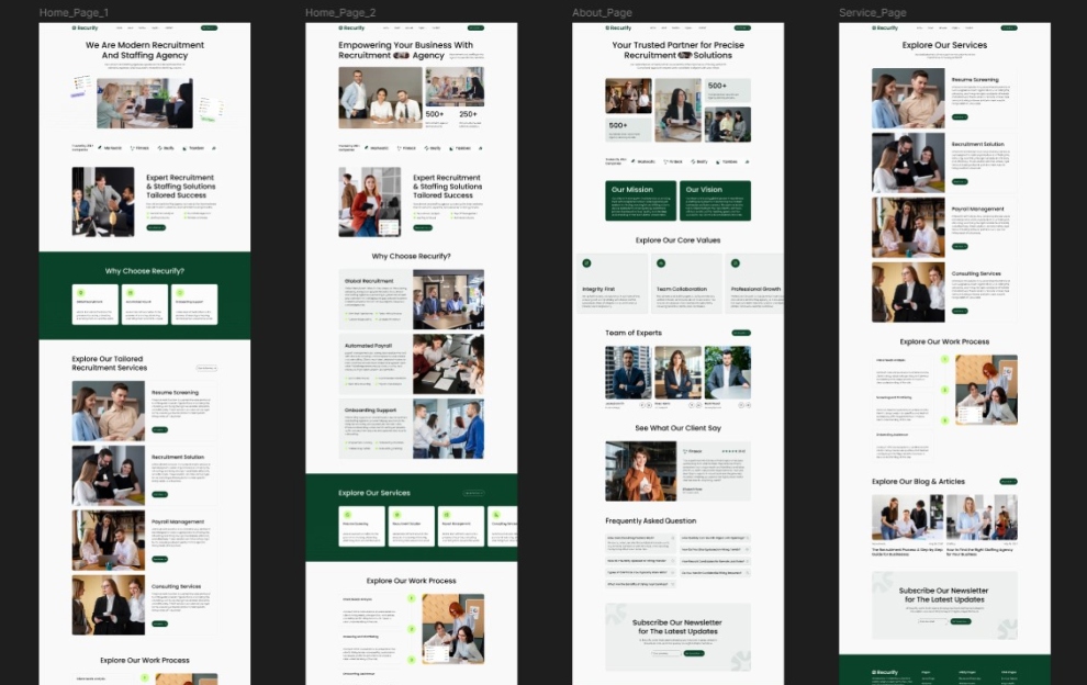 Landing Page Request Figma Main Image