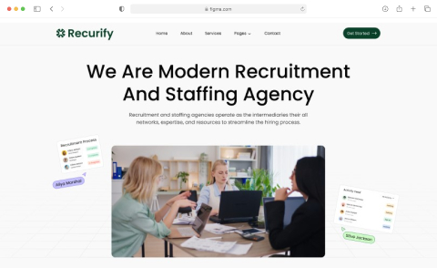 Landing Page Template Usability Image