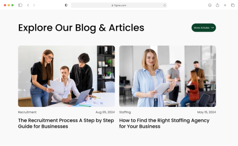 Landing Page Template Usability Image