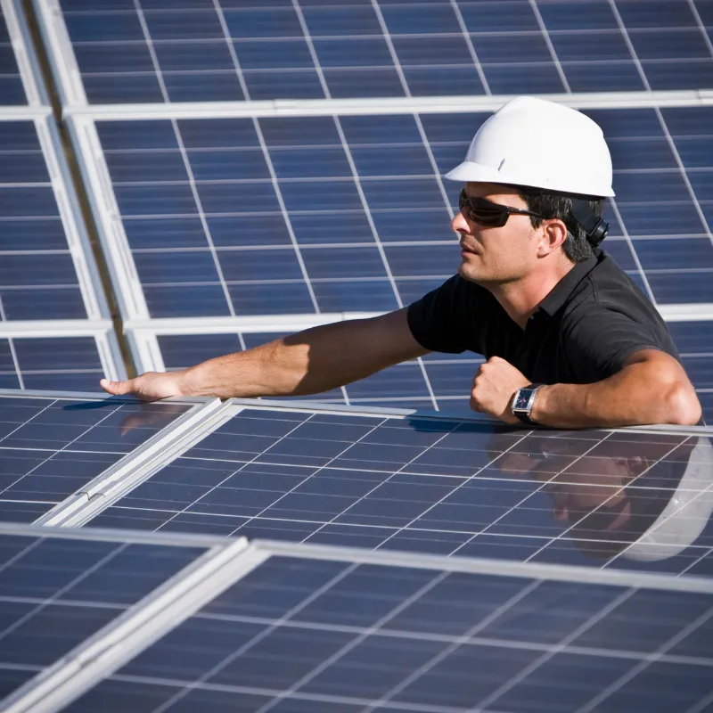 Wind turbines producing clean energy – sustainable future with renewable power