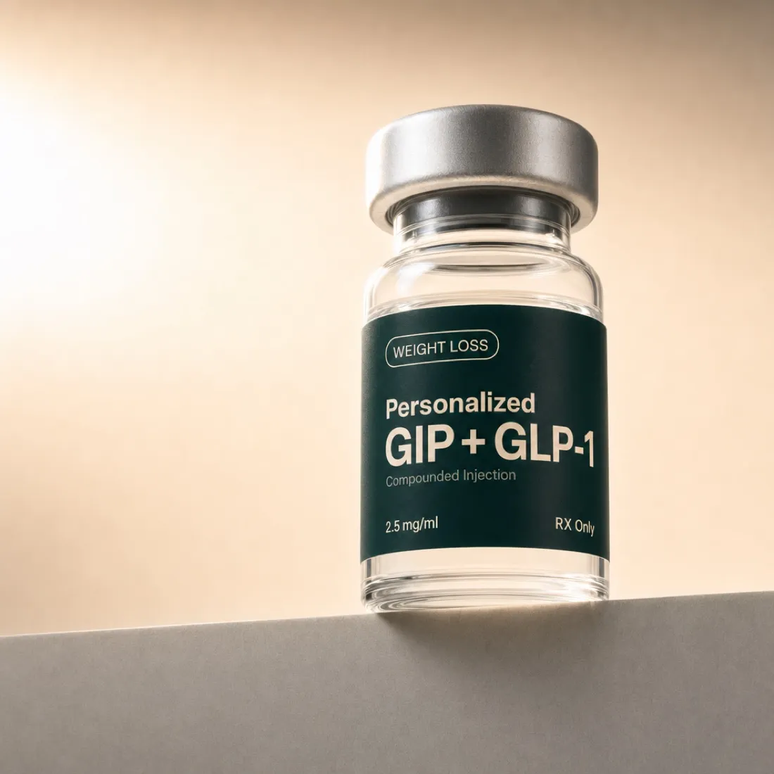 Personalized GIP + GLP-1 Injection