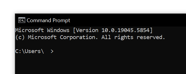 Command Prompt systemu Windows 10