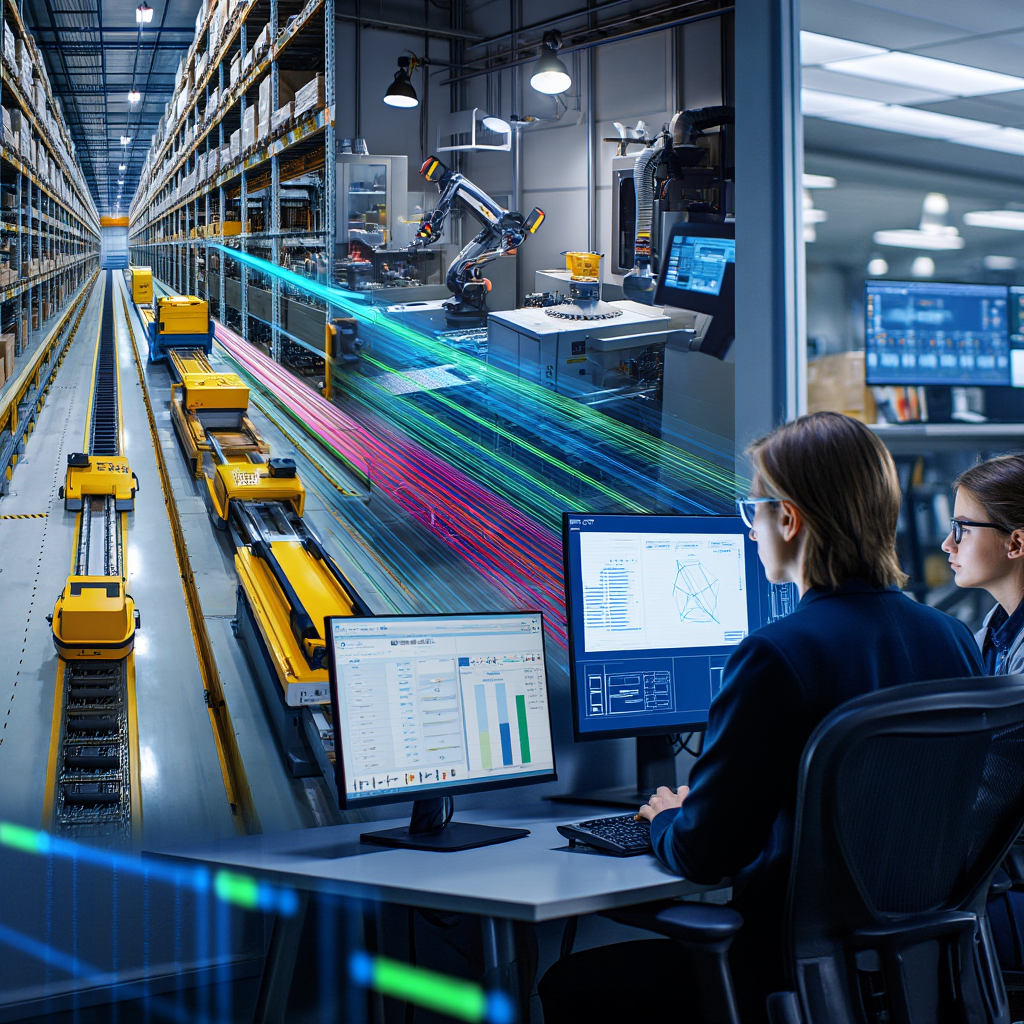 PCB Manufacturing Facility with integrated equipment