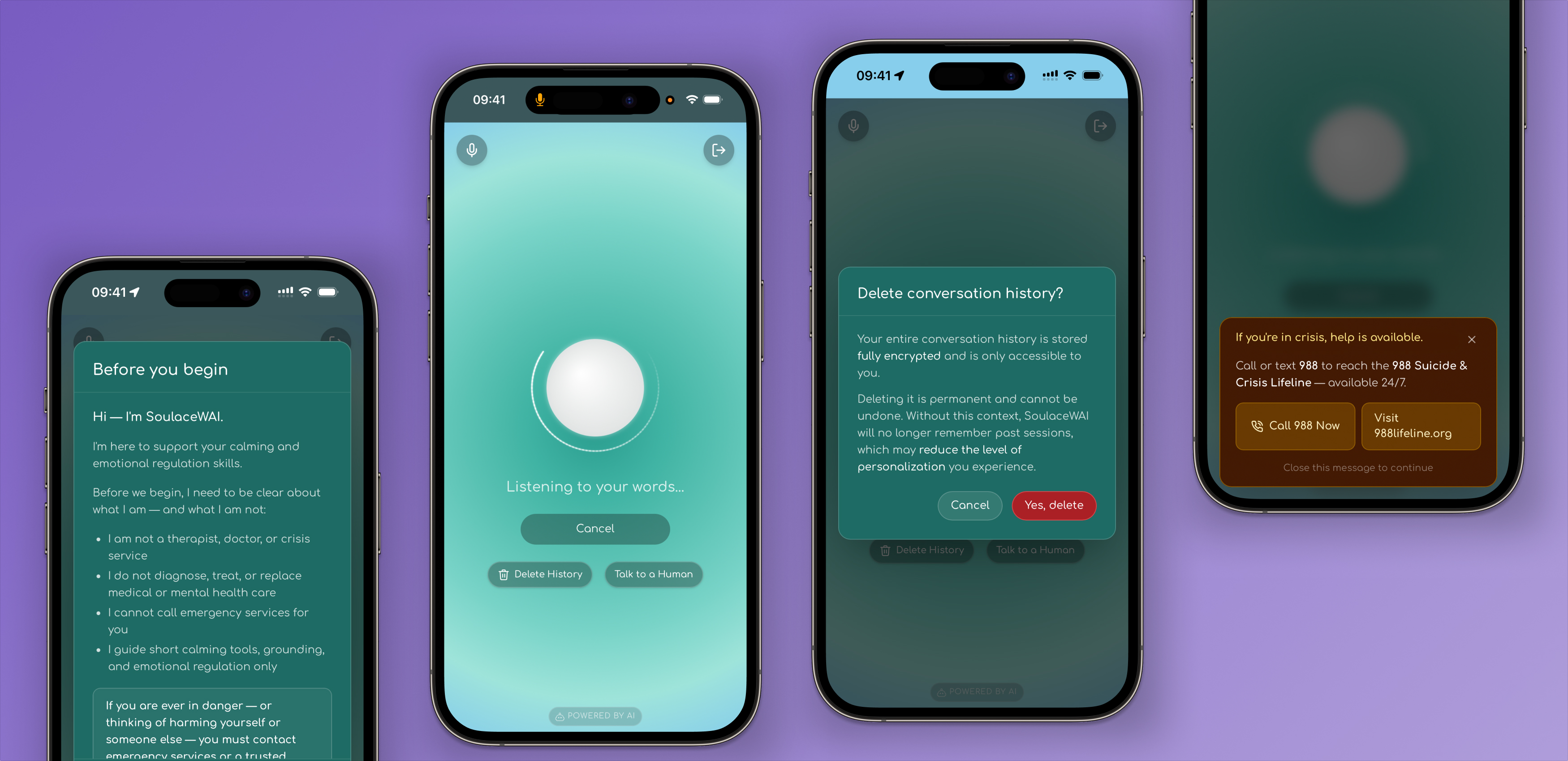 Main image for the case study: Conversational Voice App for Scalable Emotional Support