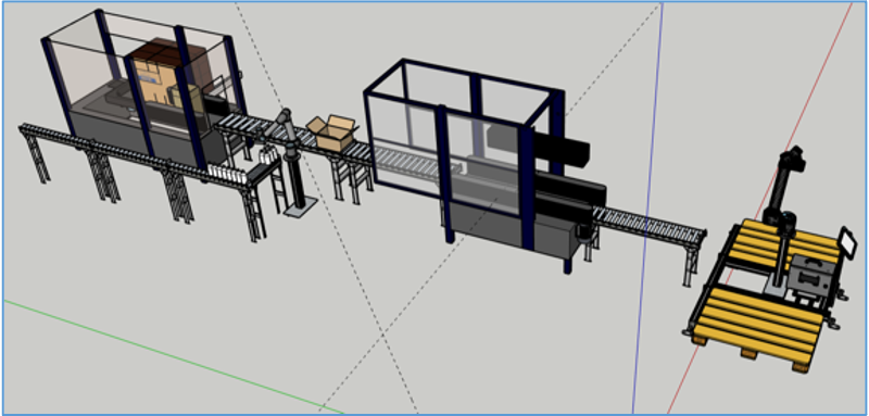Komplette robotlinjer