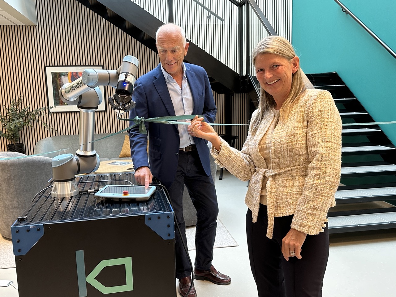 Fra kjeller til stort bygg på toppen av Røyken Næringspark