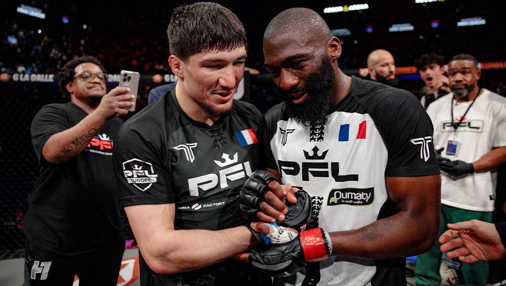 Cédric Doumbé et Baki 