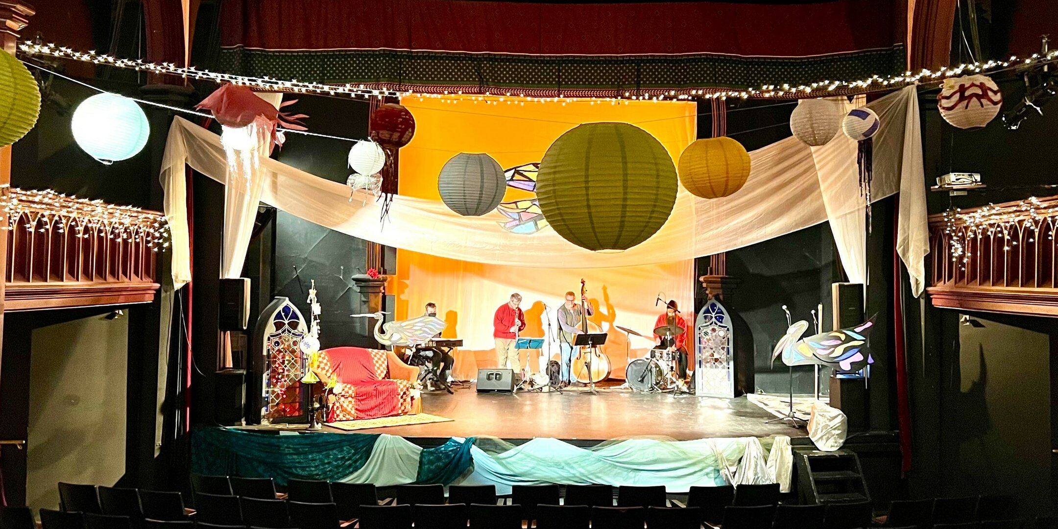 Winterfest Lantern Parade with the Ideal Maine Social Aid & Sanctuary Band