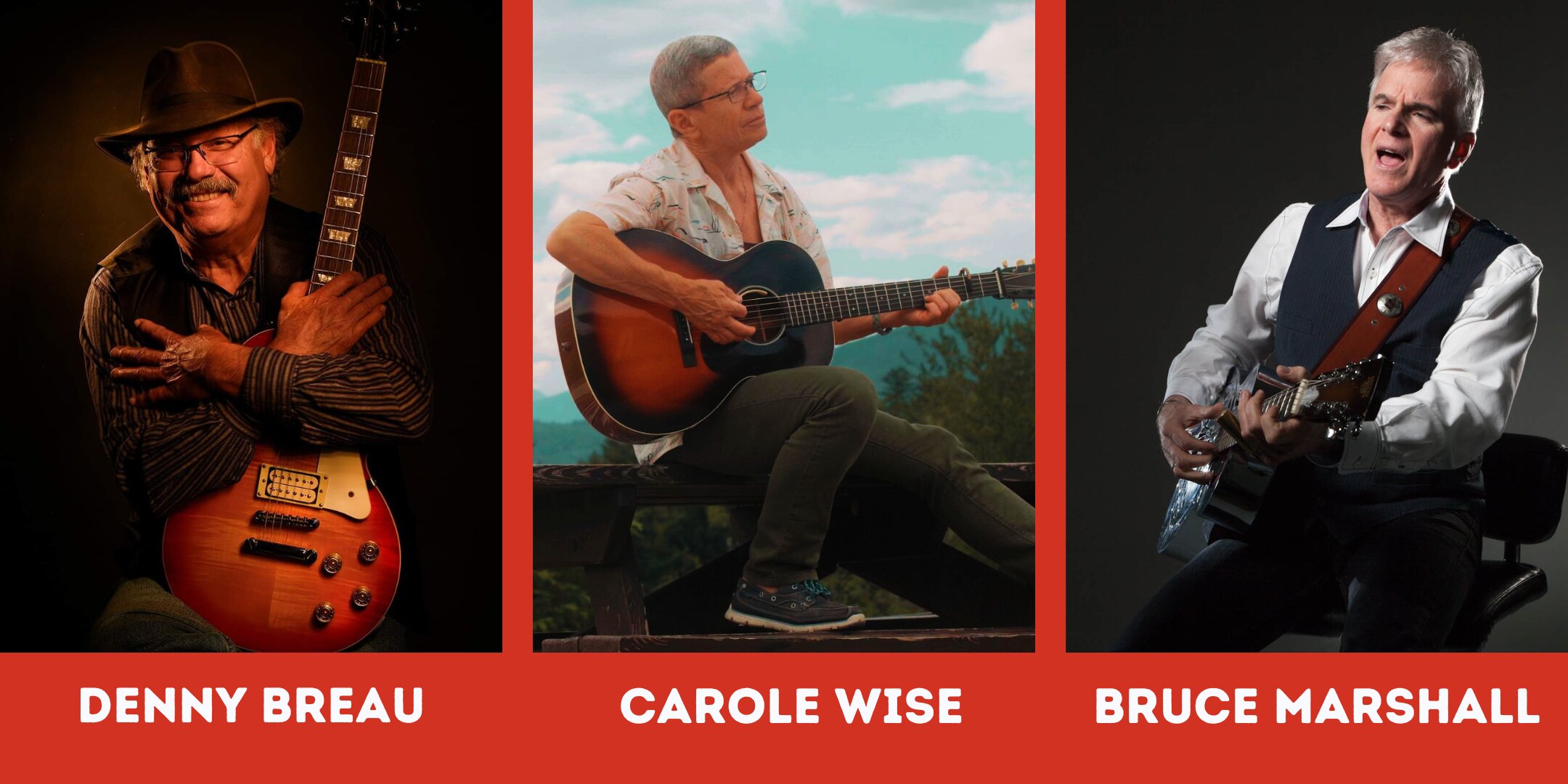 Denny Breau, Carole Wise & Bruce Marshall