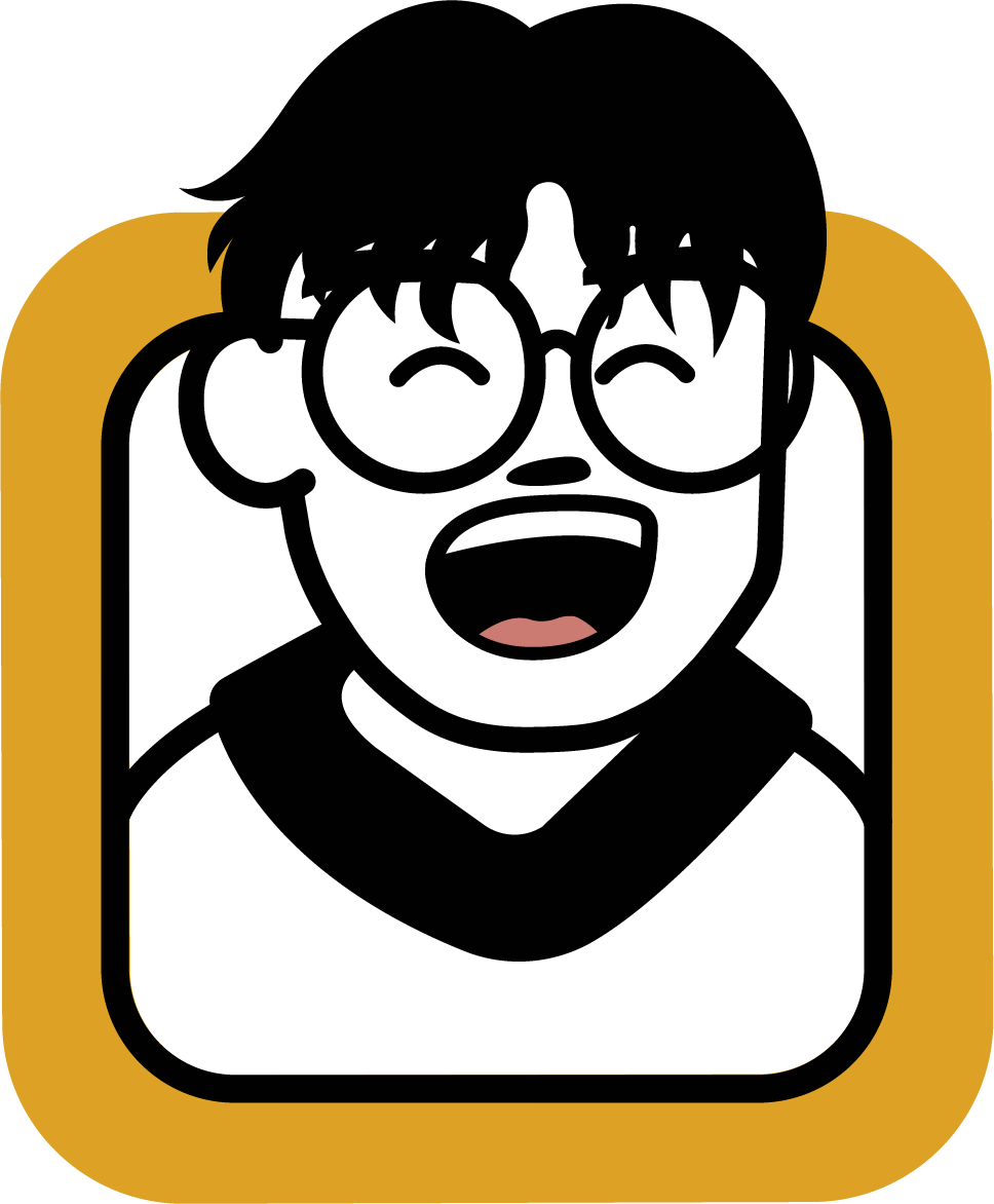 Smiling Character Illustration