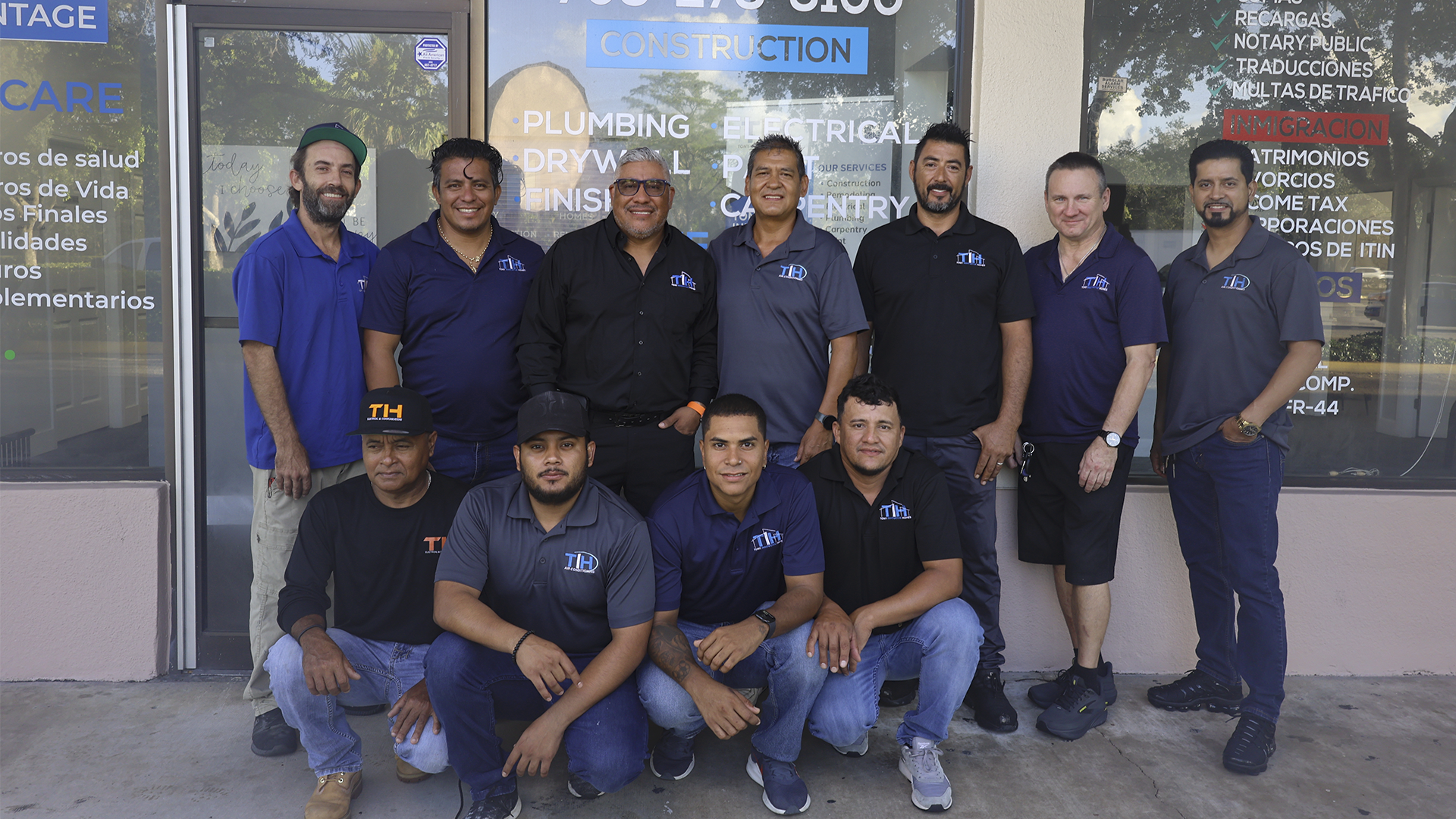 image of blueprint for a general contractor