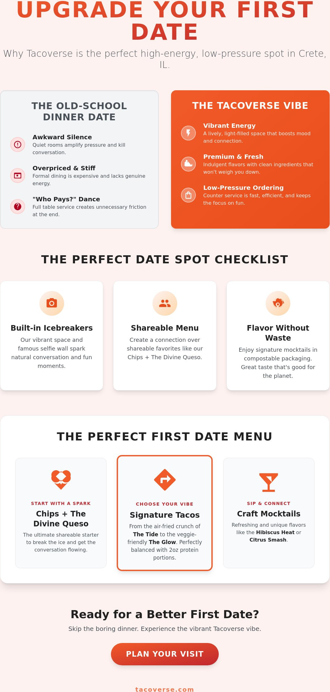 Best casual first date restaurant Crete