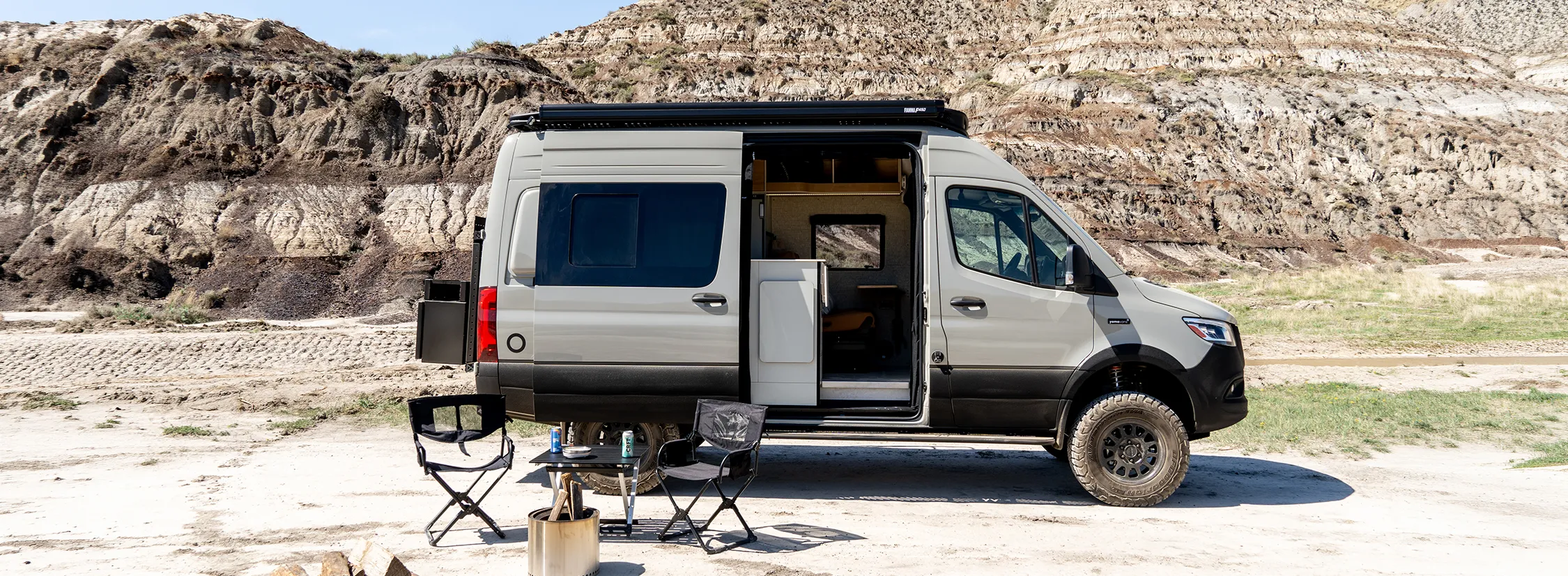 Teton01N van for adventurous couples.