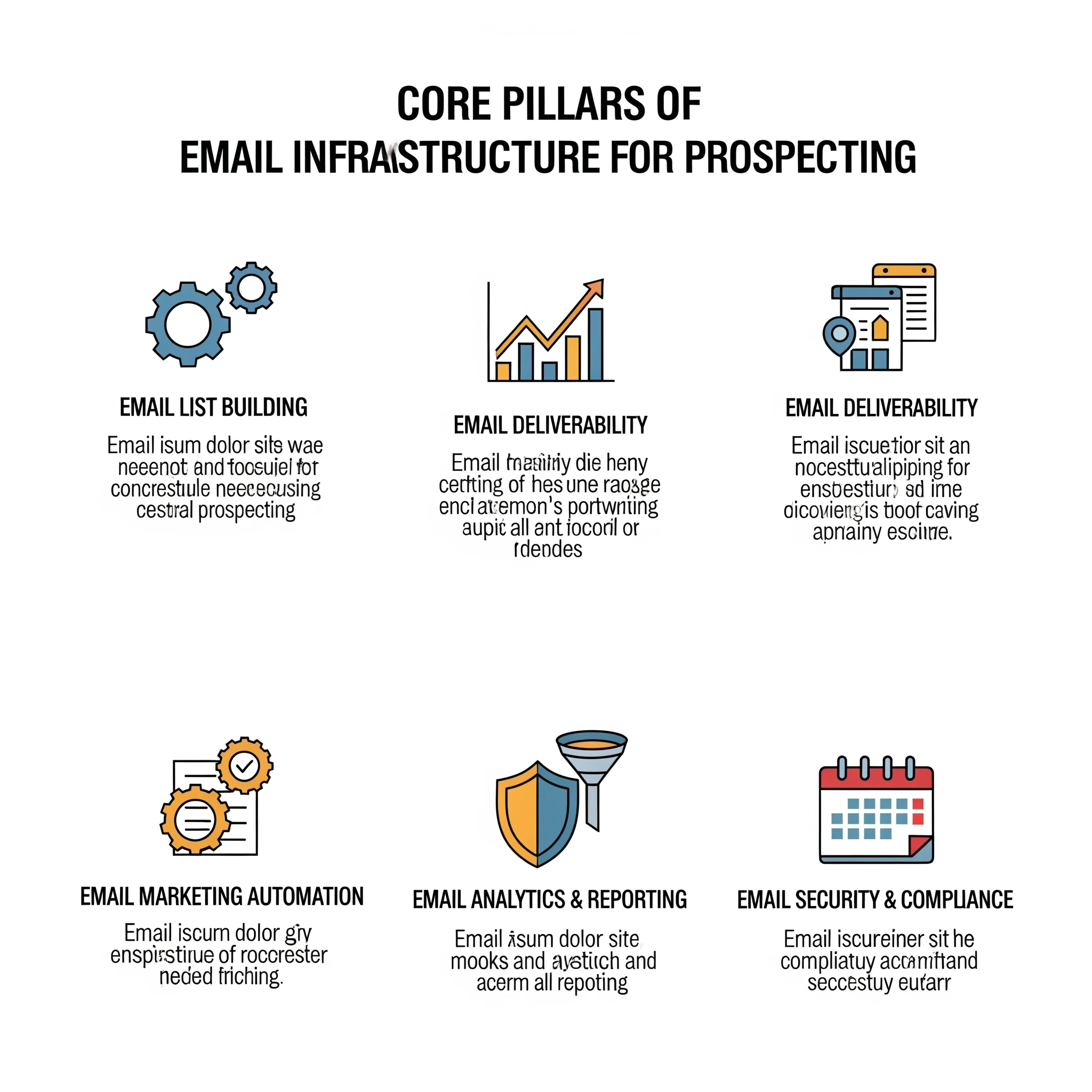Core Pillars of Email Infrastructure for Prospecting