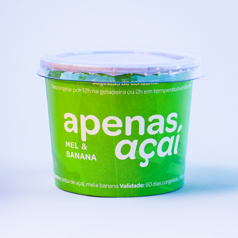 Açaí com Mel e Banana