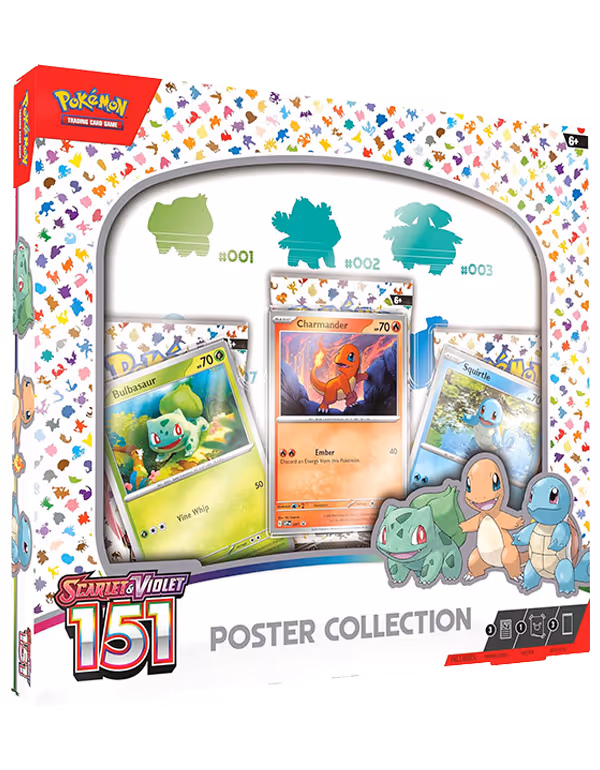 Pokémon TCG Scarlet & Violet 151 Poster Collection