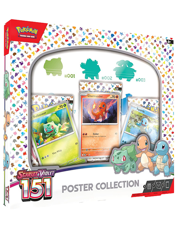 Pokémon TCG Scarlet & Violet 151 Poster Collection