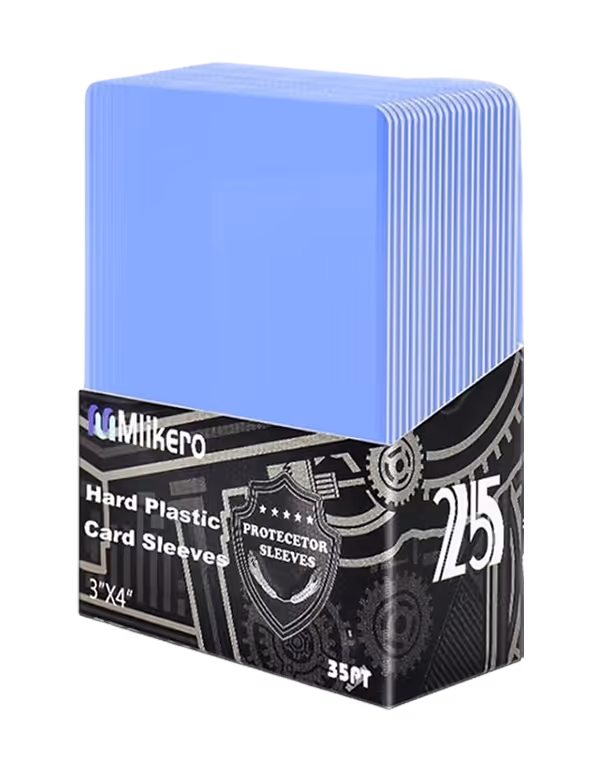 Mlikero 35pt Standard Toploaders – 25 Pack