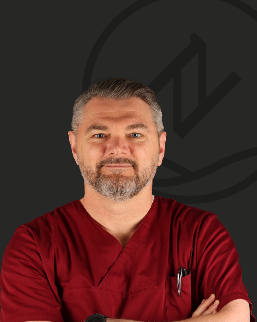 Portraitfoto von Andrej Geibel, Anästhesie Praxis Lohne im Zahnzentrum Nord Emden