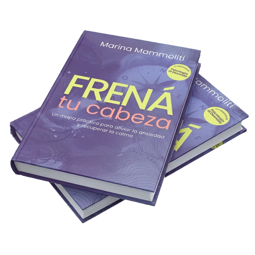 Tapa del libro Frená tu cabeza de Marina Mammoliti