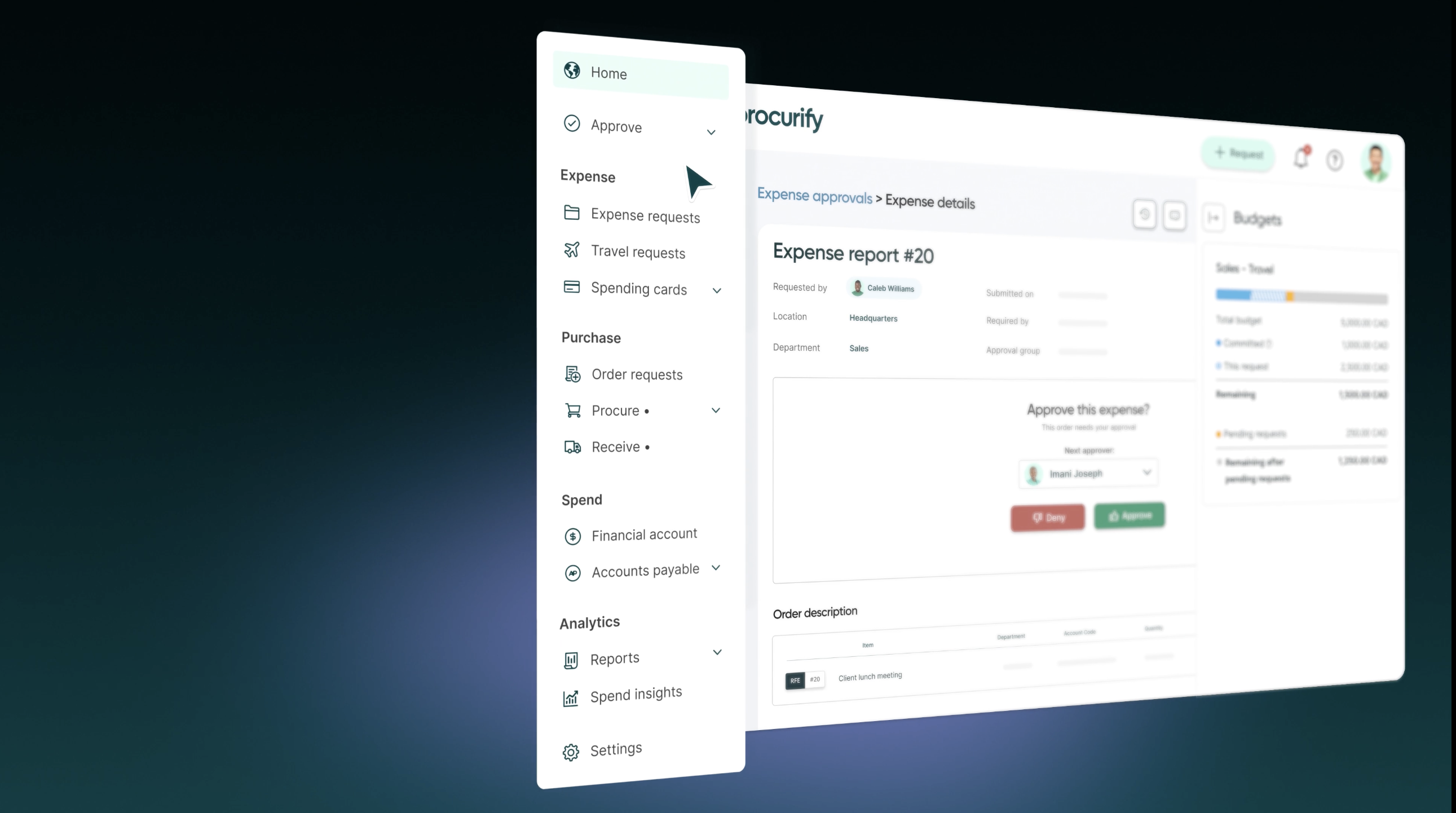 SaaS interface animation from a NoraVera explainer video