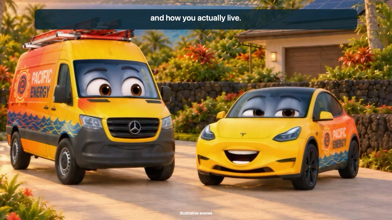Your family. Your energy. — animated Pacific Energy film