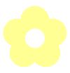 Yellow flower spinning.