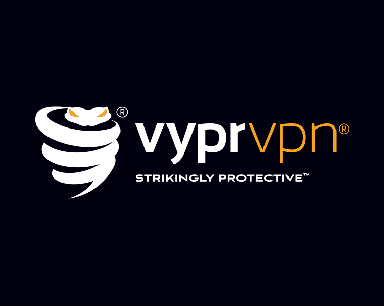 VyprVPN logo redesign project preview.