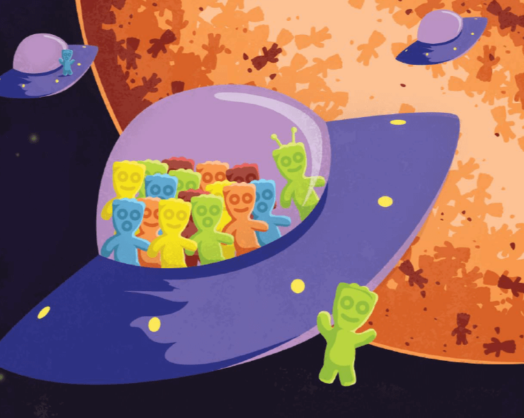 Sour Patch Kids project preview.