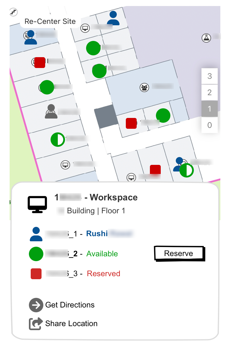 Draft for checking availability on indoor maps.