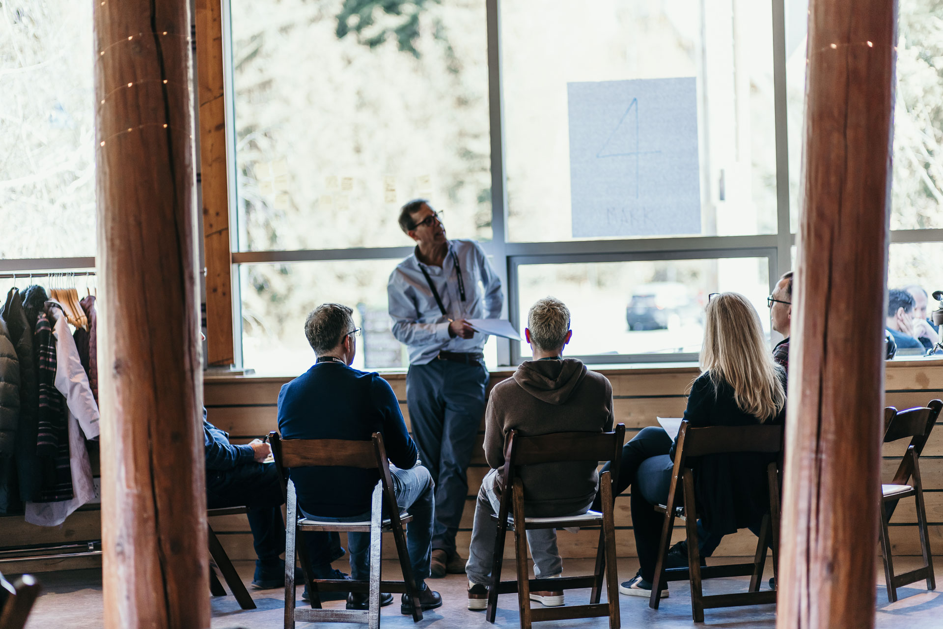 Leadership team coaching session