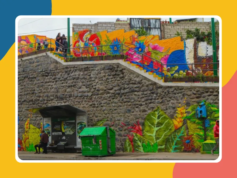 Youth Initiative RenovArte Transforming Public Space through Urban Art in Ambato 
