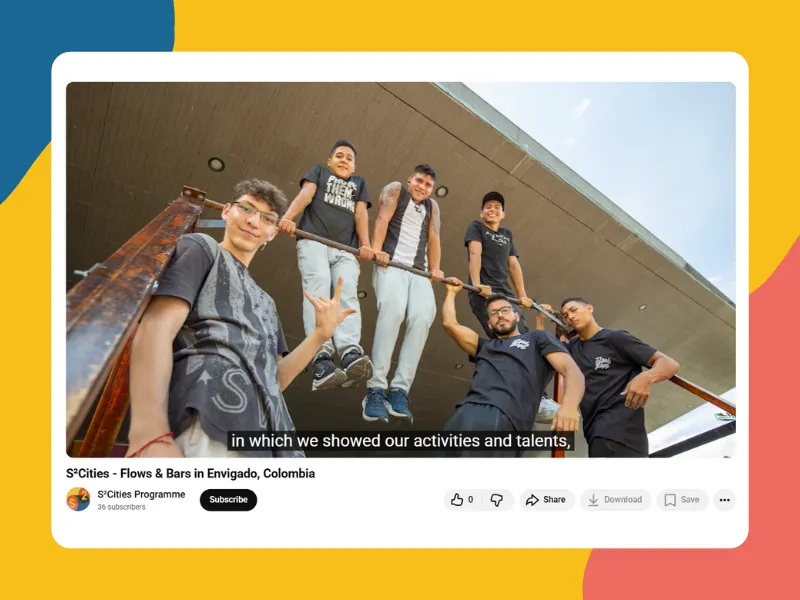 Youth Initiative: Flow and Bars, Envigado