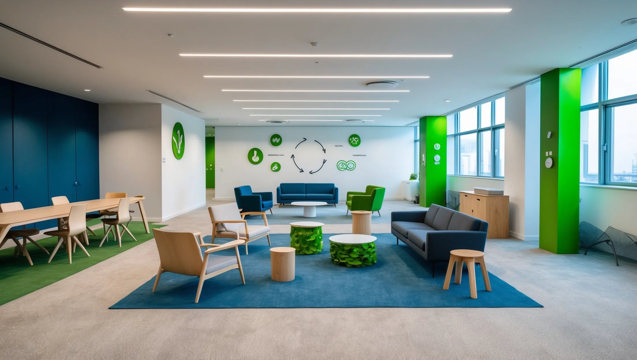 image depicting company headquarters (for a manufacturing plant)