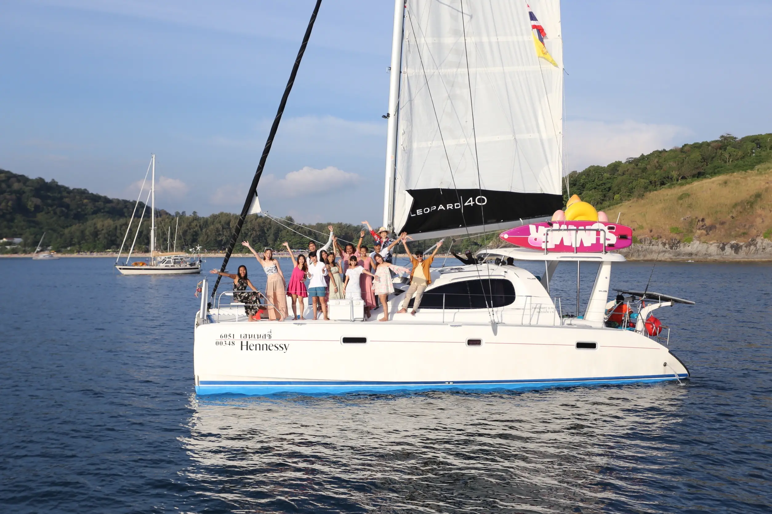 Hennessy catamaran