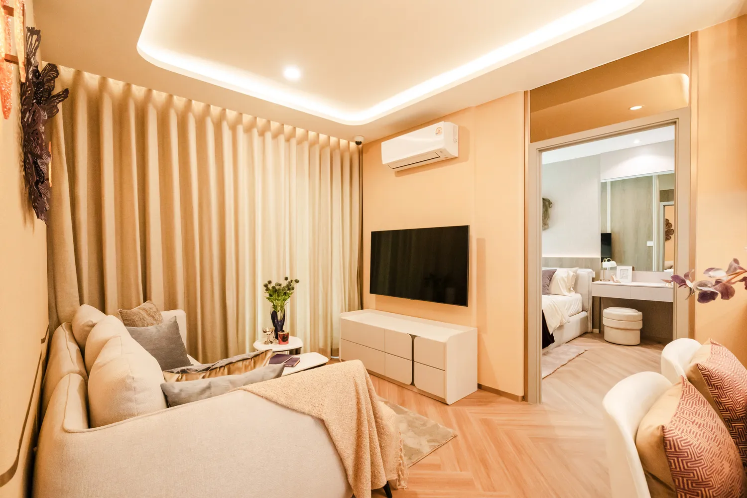 2 Спальни 64 м2