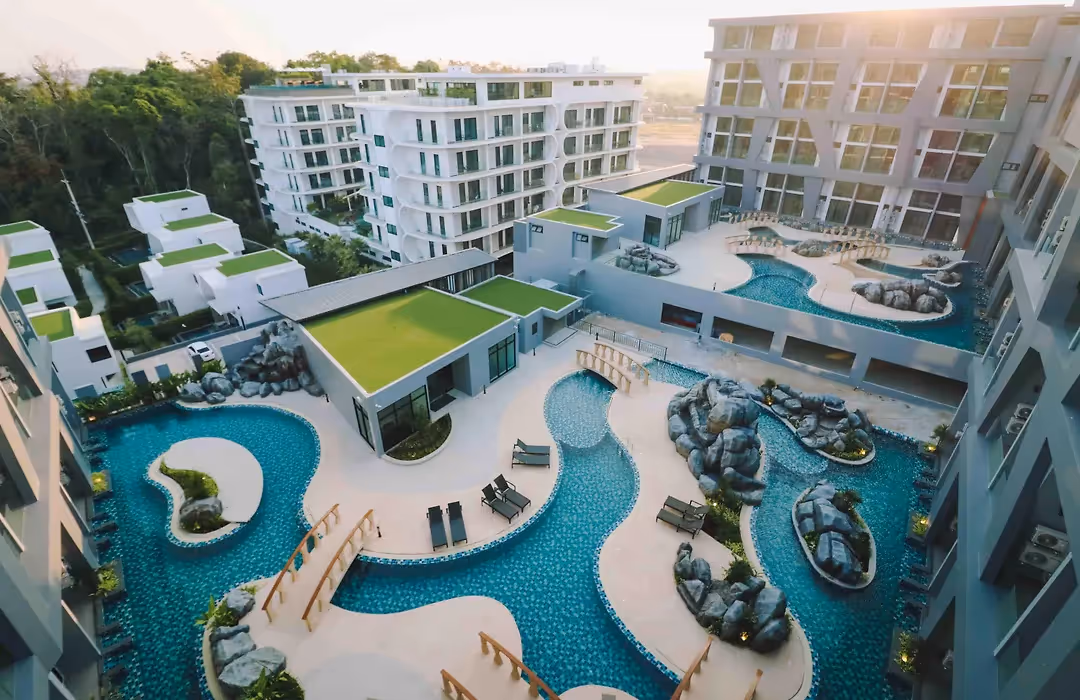 Лофт 1 спальня 65 м² — Utopia Nai Harn