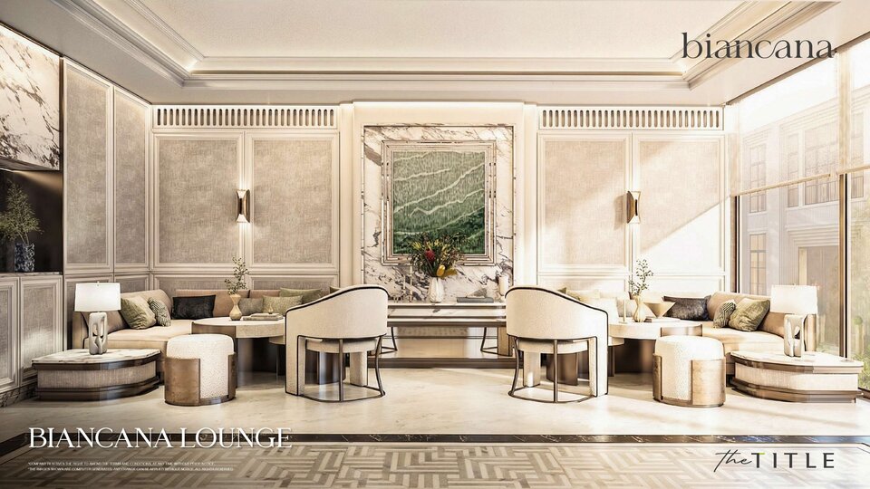 Лаунж комплекса с классическим декором — The Title Biancana, Сурин