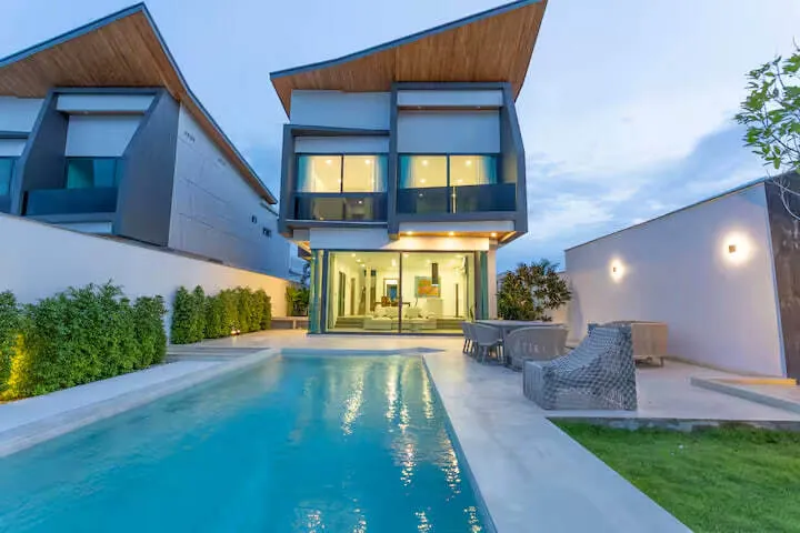 Вилла 3 спальни 180 м² с солёным бассейном — Civetta Grand Villa