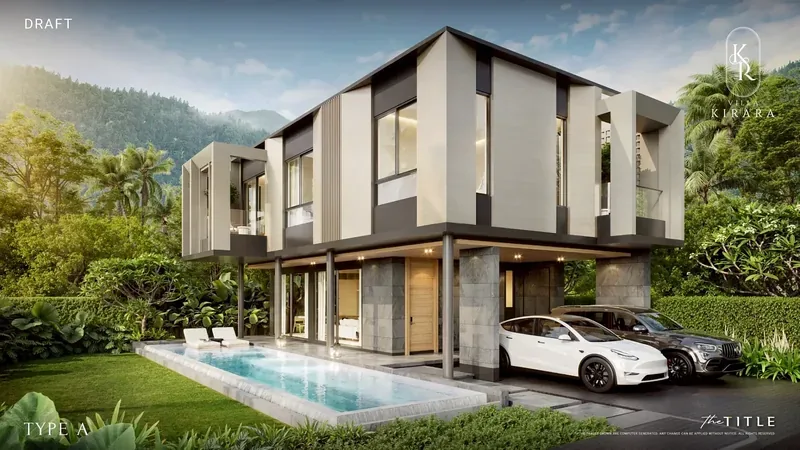 Вилла 4+2 спальни 415,5 м² — The Title Villa Kirara