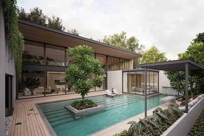 Вилла 3 спальни тип M 529 м² — Poetry Villas, Банг Тао — фото 1